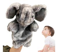 Burattino a mano elefante per bambini - pupazzo a mano per bambini Gioco fantasioso | Burattini per raccontare storie, elefante, pupazzo a mano per bambini giocattolo di peluche per bambini
