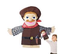 Burattino a mano per la carriera, burattini a mano per giochi di ruolo | Cameriere Principessa Cavaliere Cowboy
