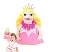 Burattino a mano per la carriera, burattini a mano per giochi di ruolo | Morbido peluche per la educazione Principessa