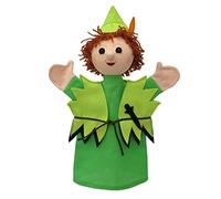 Burattino da mano Peter Pan Verde 29 cm, 22654A