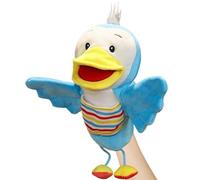 Burattino Di Peluche a Forma Di - Giocattolo in Morbido Cotone Pp Da 9,84 Pollici, Simpatico Personaggio Animale Dei Cartoni Animati | Adorabile Burattino a Mano per L'apprendimento Dei Bambini