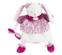 Burattino di peluche Coniglio rosa