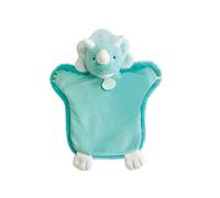 Doudou dinosauro burattino di peluche 25 cm