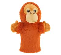 Burattino eco peluche orangutan Keeleco 27 cm