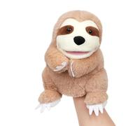 Burattino Procione - Burattino Animale Interattivo Bocca Aperta | Guanto Giocattolo Morbido Peluche con Bocca Mobile | Stimola Creatività Immaginazione, per Bambini Racconti Gioco di Ruolo