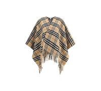Burberry Archivio Check Cashmere Cape - One Size