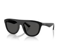 Burberry BE 4459U 300187 Unisex Sunglasses - Black Frame, Gray Lenses