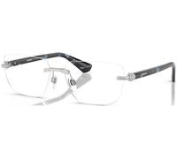 Burberry Uomo BE1392 1005 Montature da vista Metallo Argento Trasparente Squadrata Normale