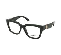 Burberry Donna BE2403 4038 Montature da vista Acetato Verde Trasparente Squadrata Normale