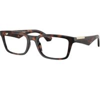 Burberry Uomo BE2428U 3002 Montature da vista Iniettato Marrone Trasparente Squadrata Normale