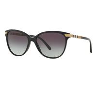 Burberry BE4216 3001/8G Women's Sunglasses - Black Frame, Gray Gradient Lenses