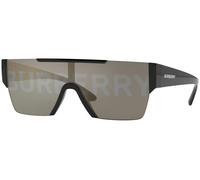 Burberry Uomo Burberry BE4291 3001/G Occhiali da sole Nylon Nero Grigio Squadrata Normale Decorazione