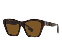 Burberry BE4391 3002/83 Women's Sunglasses - Havana Frame, Brown Lenses