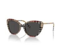 Burberry BE4407 4087/87 Women's Sunglasses - Vintage Check Frame, Dark Grey Lenses