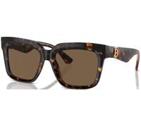 Burberry Donna BE4419 300273 Occhiali da sole Acetato Marrone Marrone Squadrata Normale