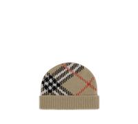Burberry Beige Cashmere Beanie - UNI