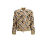 Burberry Beige Wool Bomber - L