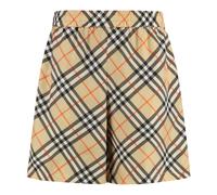 Burberry - Bermuda in Motivo check - - Shorts - Uomo - Beige - M