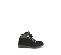 Burberry Black Calf Leather Bos Taurus Lace-Up Boots - EU40/US7