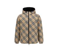 Burberry Black Polyester Coat - S