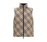 Burberry Black Polyester Sleveless Jacket - XL