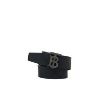 Burberry Black Polyurethane Regular Belt - 110 cm / 44 Inches