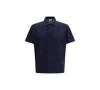 Burberry Blue Wool Polo Shirt - M