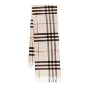 Burberry - Borsa in cashmere a quadri con frange - - Accessories - Donna - Multicolore - ONE SIZE