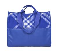 Burberry - Borsa Jacquard in Lana - - Bags - Uomo - Blu - ONE SIZE