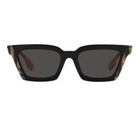 Burberry Briar Be 4392u Occhiali Da Sole Donna Nero Squadrato Grigio 52mm