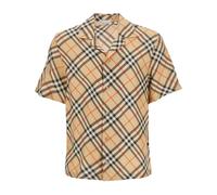 Burberry - Camicia a maniche corte - - Shirts - Uomo - Beige - L