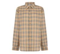 Burberry - Camicia a maniche lunghe a quadri - - Shirts - Uomo - Beige - L