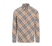 Burberry - Camicia a Quadri Color Sabbia - - Shirts - Uomo - Beige - M