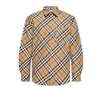 Burberry - Camicia a Quadri - - Shirts - Uomo - Beige - M
