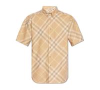 Burberry - Camicia a Quadri - - Shirts - Uomo - Beige - M