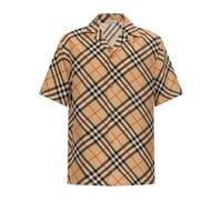 Burberry - Camicia a Quadri - - Shirts - Uomo - Beige - M