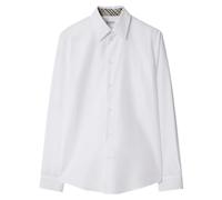 Burberry - Camicia Bianca Classica per Uomo - - Shirts - Uomo - Bianco - L
