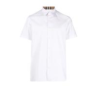 Burberry - Camicia Casual a Maniche Corte - - Shirts - Uomo - Bianco - S