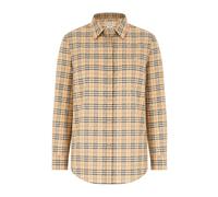 Burberry - Camicia Classica in Cotone a Quadri - - Blouses & Shirts - Donna - Beige - S