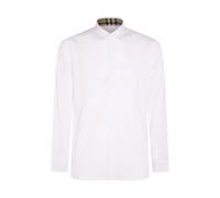 Burberry - Camicia Classica in Cotone Bianco - - Shirts - Uomo - Bianco - S