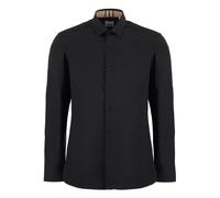 Burberry - Camicia Classica in Cotone con Elastan - - Shirts - Uomo - Nero - S