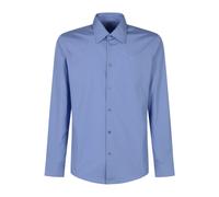 Burberry - Camicia in Popeline di Cotone Regular Fit - - Shirts - Uomo - Blu - L