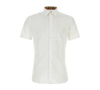 Burberry - Camicia in Popeline di Cotone - - Shirts - Uomo - Bianco - S