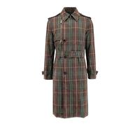 Burberry - Cappotto Marrone Doppiopetto con Cintura - - Coats - Uomo - Marrone - L