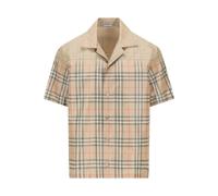 Burberry - Casual Shirt SS Sand IP Check - - Shirts - Uomo - Beige - M