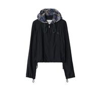 Burberry - Cropped Newcott Hooded Jacket - - Jackets - Donna - Blu - S