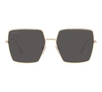 Burberry Daphne Be 3133 Occhiali Da Sole Donna Oro Geometrico Grigio 58mm