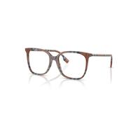 Burberry Donna BE2367 LOUISE 3966 Montature da vista Plastica Marrone a quadri Squadrata