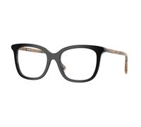 Burberry Donna BE2430 4161 Montature da vista Acetato Nero Trasparente Squadrata Normale