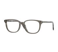 Burberry Donna BE2434D 4160 Montature da vista Acetato Grigio Trasparente Squadrata Normale